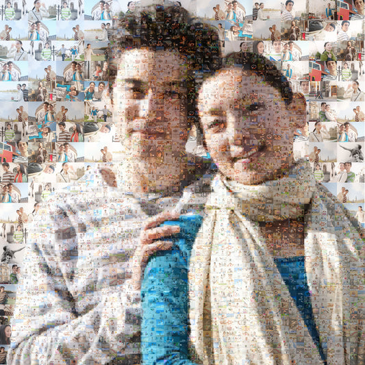 多層フォトモザイクアート作成【★画像データのみ】(商用利用不可)